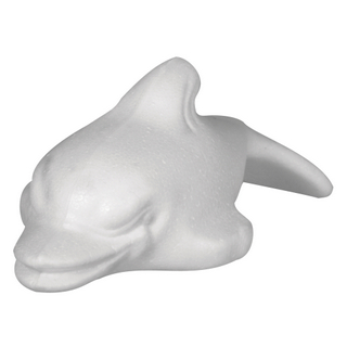Dolphin en polystyrene<br />17 cm