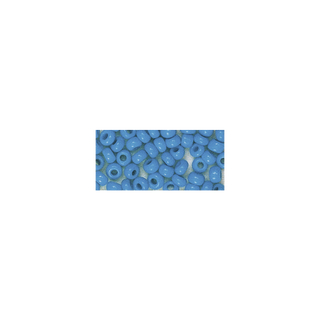 Rocailles. 2 mm ø. opaques<br />bleu clair