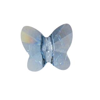Swarovski Perle cristal Papillon 8 mm<br />aigue-marine