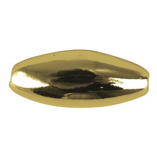 Olive en plastique, 6x14 mm<br />or