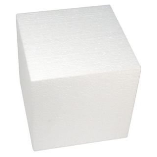 Cube en polystyrene 20x20x20 cm