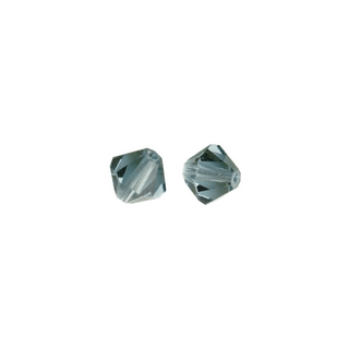 Perles cristal Swarovski toupie 4 mm ø.  topaze fumee
