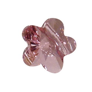 Swarovski Perle cristal Fleur 8 mm rose chiffon