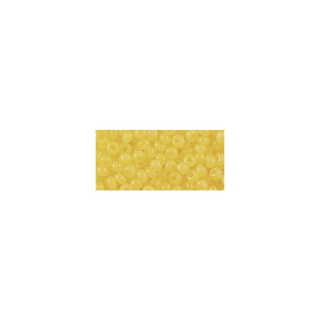 Rocailles, 2,6 mm ø, albâtres jaune