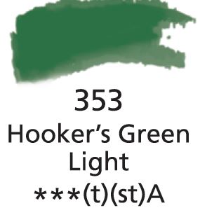Aquarelles Extra-Fines Artist's Hookers Green Light (A)